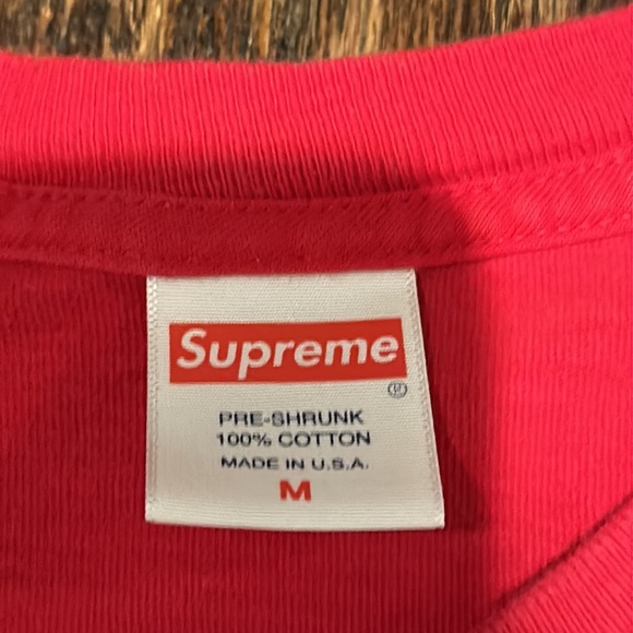 Supreme Spitfire Classic Swirl T-Shirt red - Picture 3 of 4